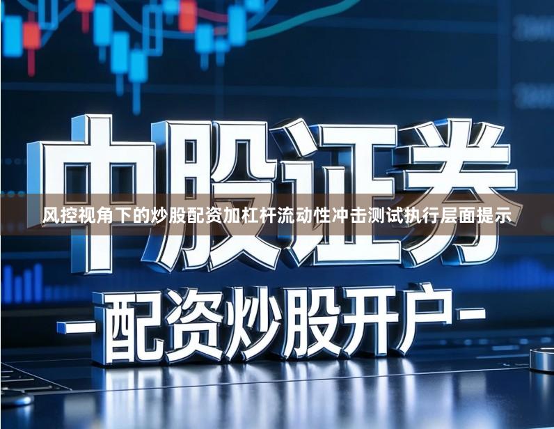 风控视角下的炒股配资加杠杆流动性冲击测试执行层面提示