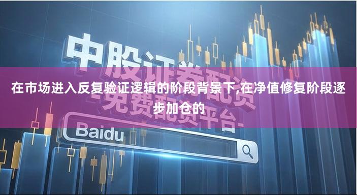 在市场进入反复验证逻辑的阶段背景下,在净值修复阶段逐步加仓的