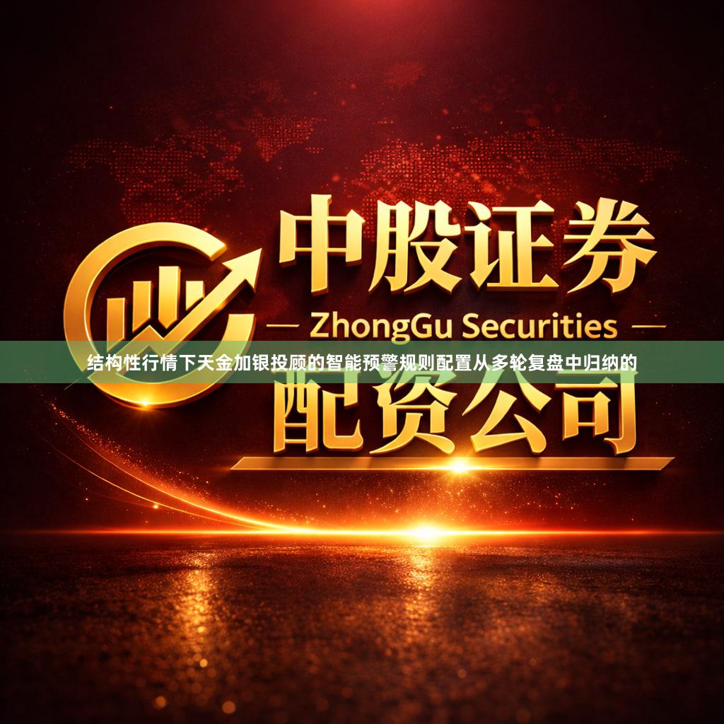 结构性行情下天金加银投顾的智能预警规则配置从多轮复盘中归纳的