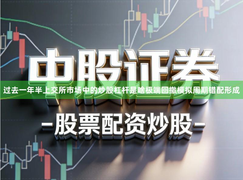 过去一年半上交所市场中的炒股杠杆是啥极端回撤模拟周期错配形成