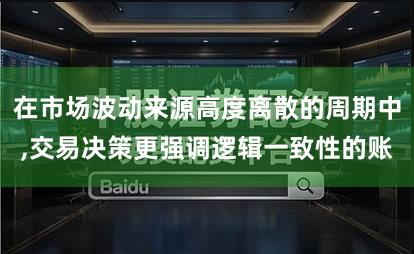 在市场波动来源高度离散的周期中,交易决策更强调逻辑一致性的账